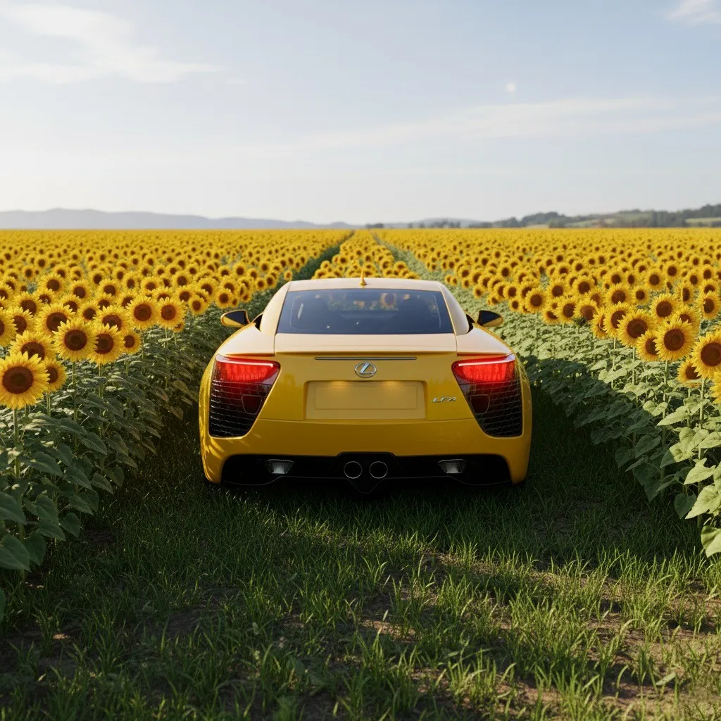 LFA "Sunflower" Concept Rear